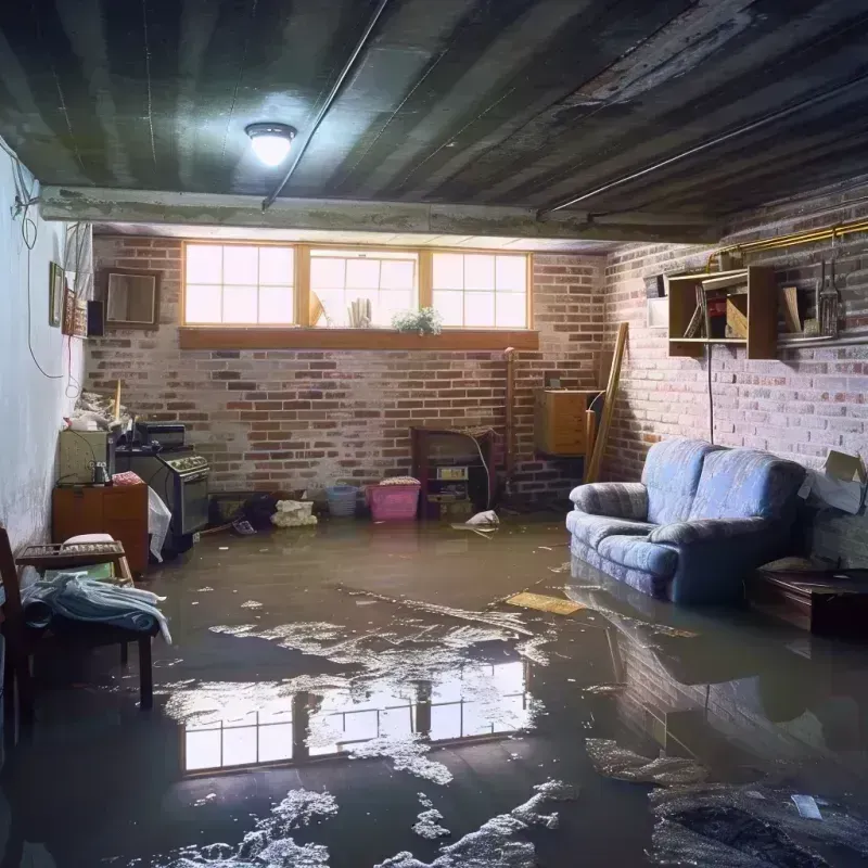 Flooded Basement Cleanup in Tilton, NH